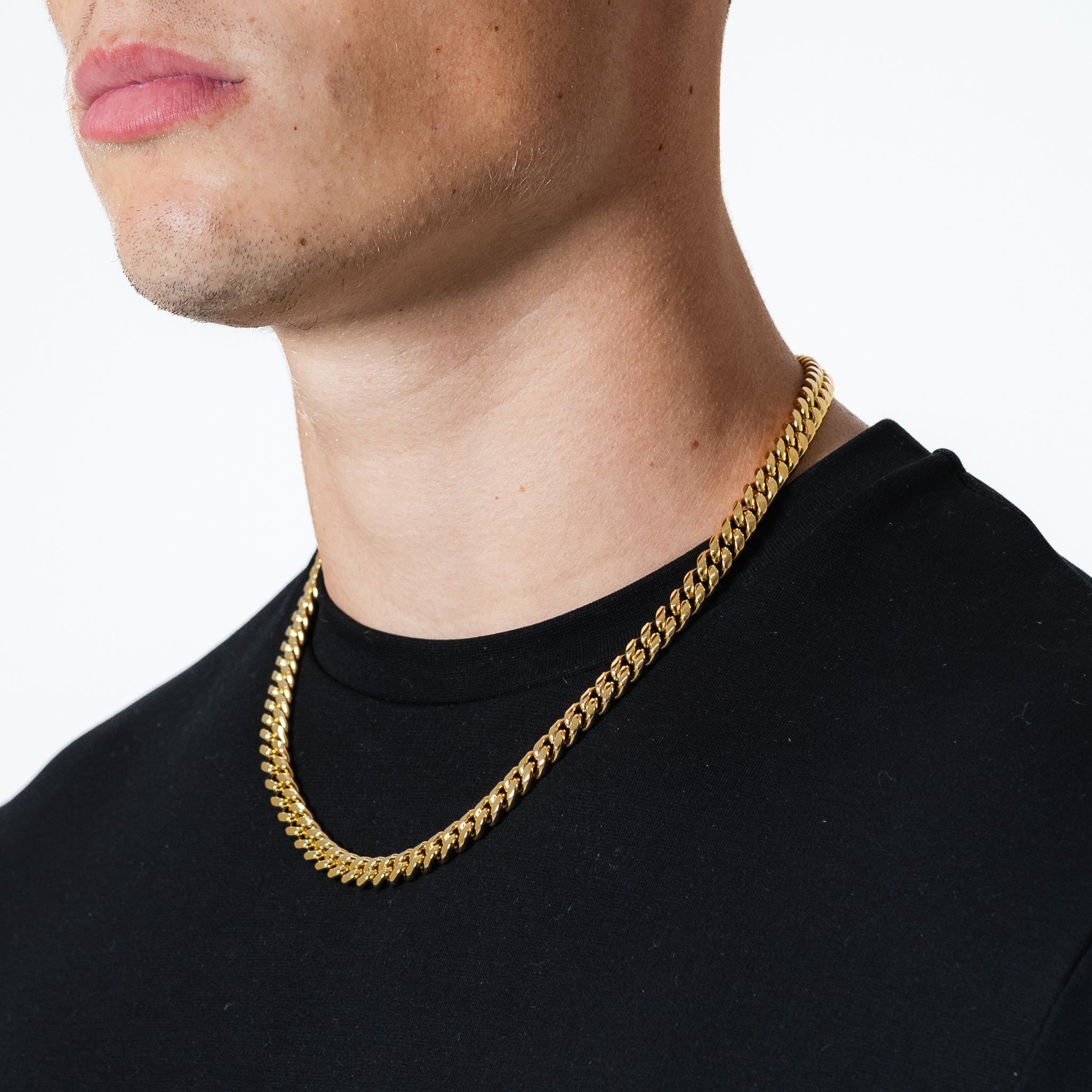 Cuban Link Chain 8mm (Gold)