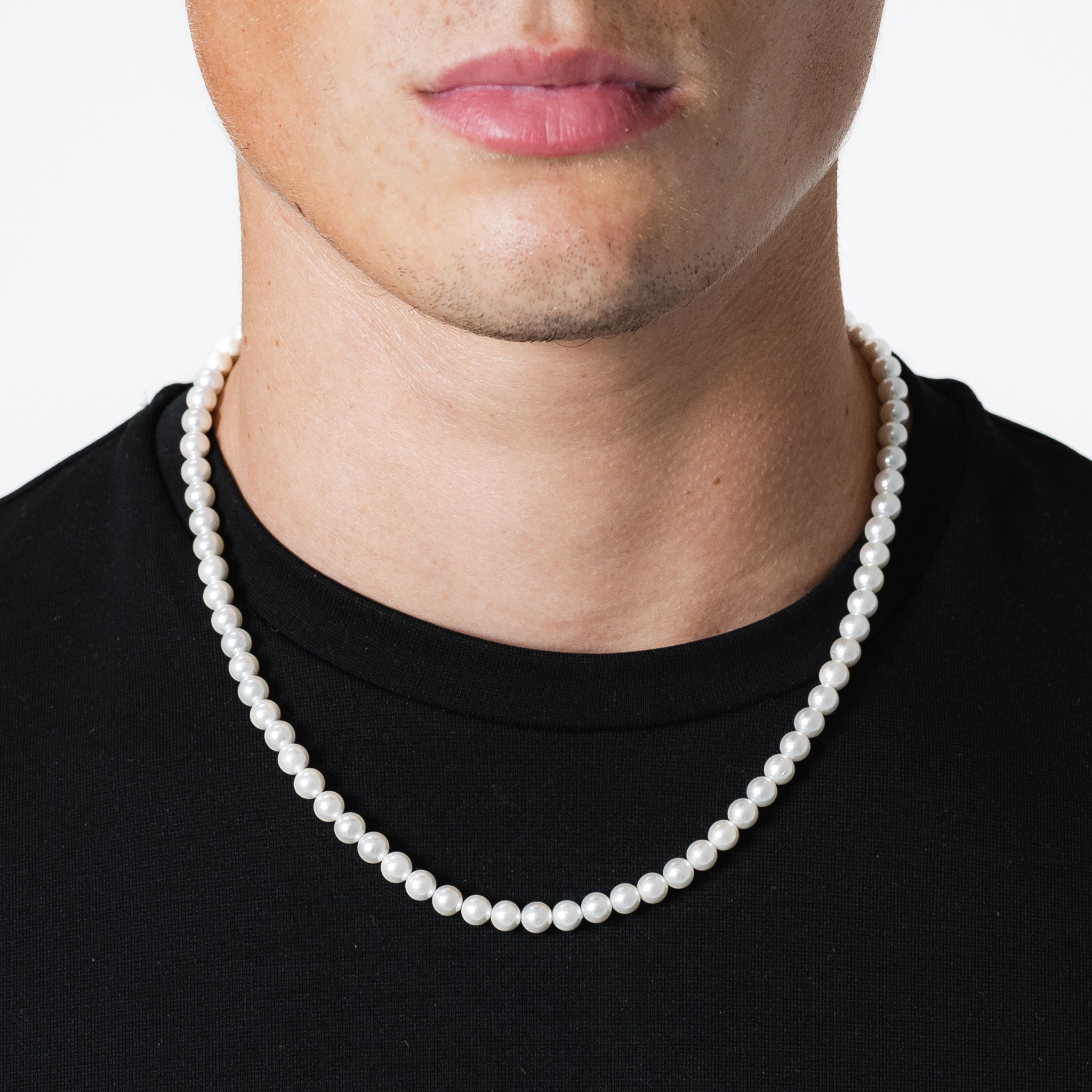 Classic Pearl Necklace 6mm